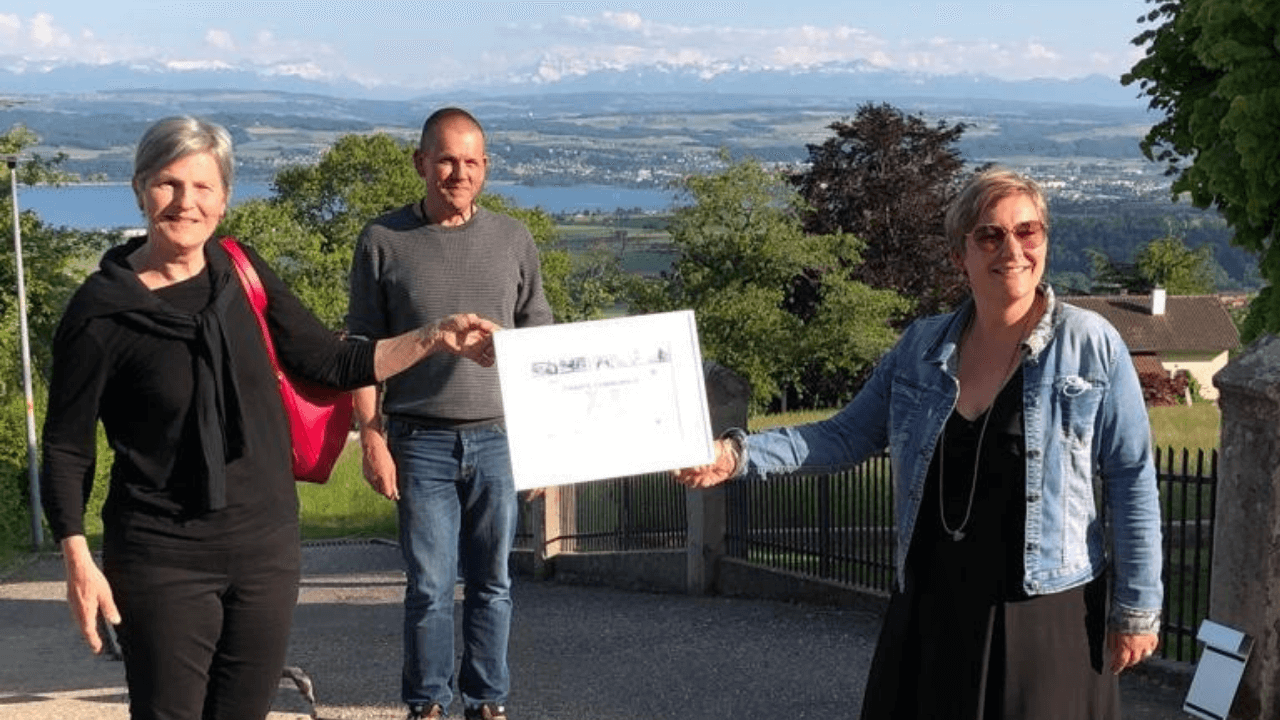 Remise du label Commune en santé par Unisanté