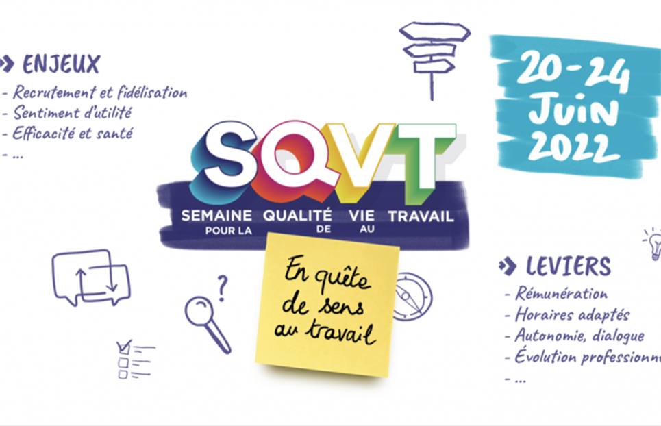 unisante semaine pour la qualite de vie au travail visuel