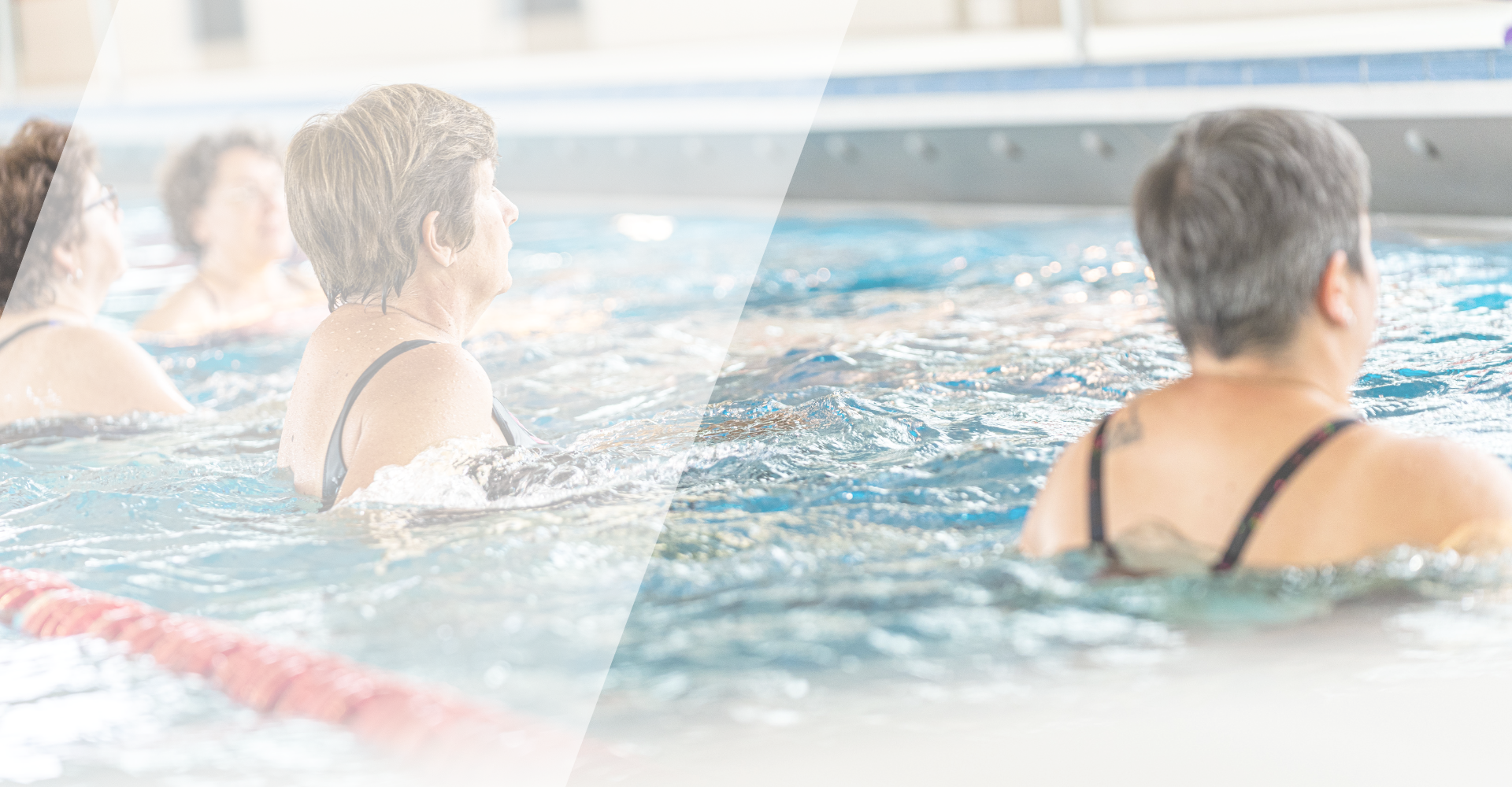 cours d'aquagym proposé dans le cadre des cours santé d'unisanté à Yverdon les bains